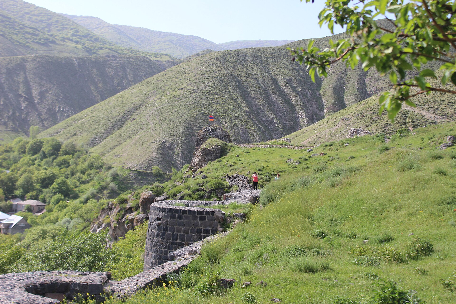 View of Bjni Fortress
