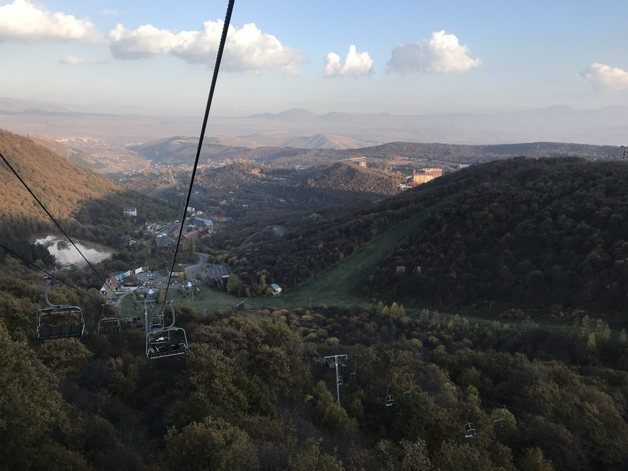 View of Tsaghkadzor Ropeway