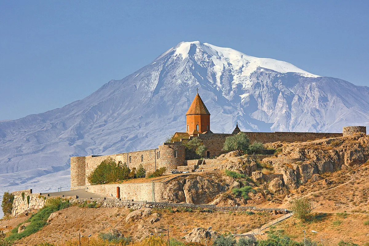 View of Khor Virap Monastery