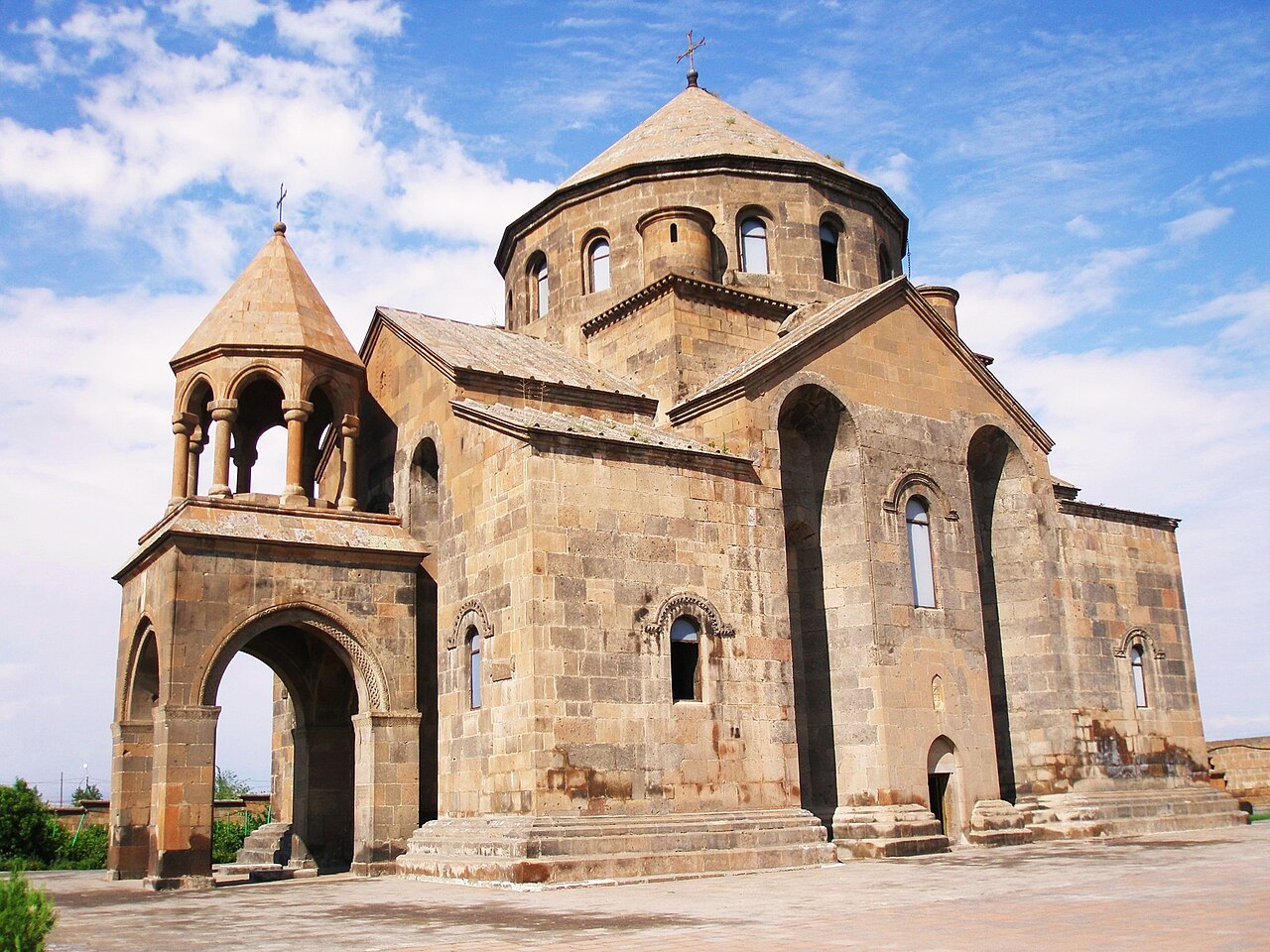 View of Saint Hripsime Church