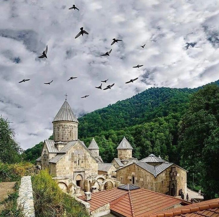 View of Haghartsin Monastery